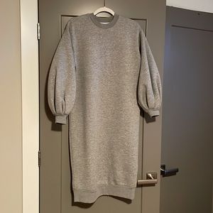 [No longer available] ASOS Balloon Sleeve Sweatshirt Dress